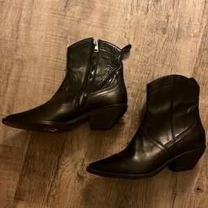 All Saints Pointed Toe Booties